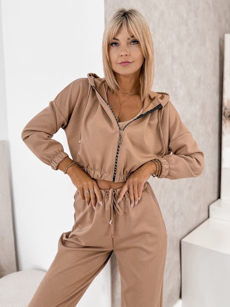 KOMPLET DRESOWY AMEDDA BEŻOWY