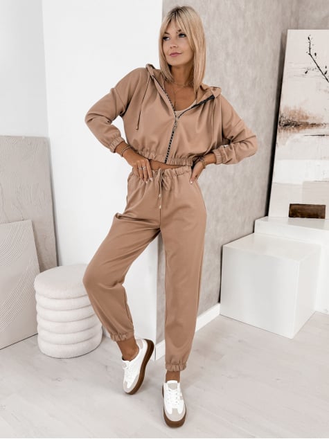 KOMPLET DRESOWY AMEDDA BEŻOWY