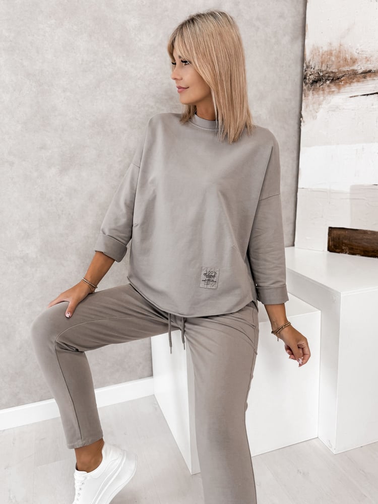 KOMPLET DRESOWY PULSAR CIEMNOBEŻOWY