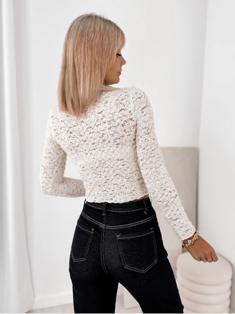 BLUZKA DANTES KREMOWA