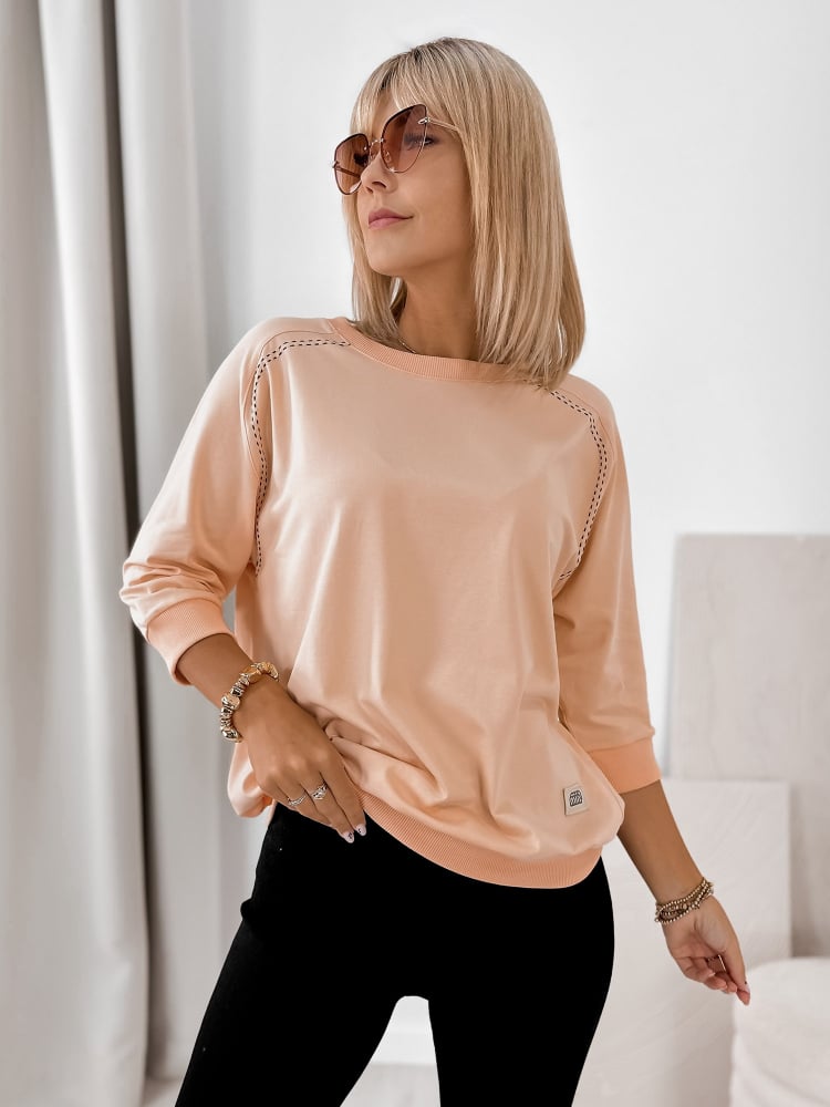 BLUZKA CONSTANCE BRZOSKWINIOWA