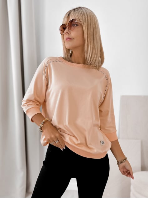 BLUZKA CONSTANCE BRZOSKWINIOWA