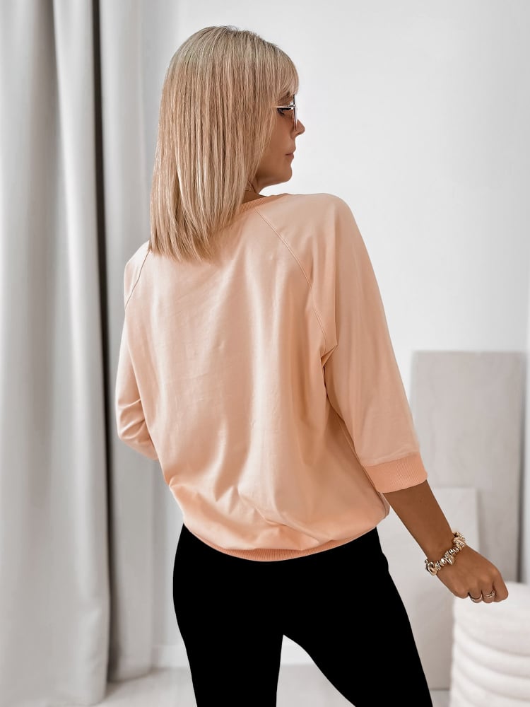 BLUZKA CONSTANCE BRZOSKWINIOWA