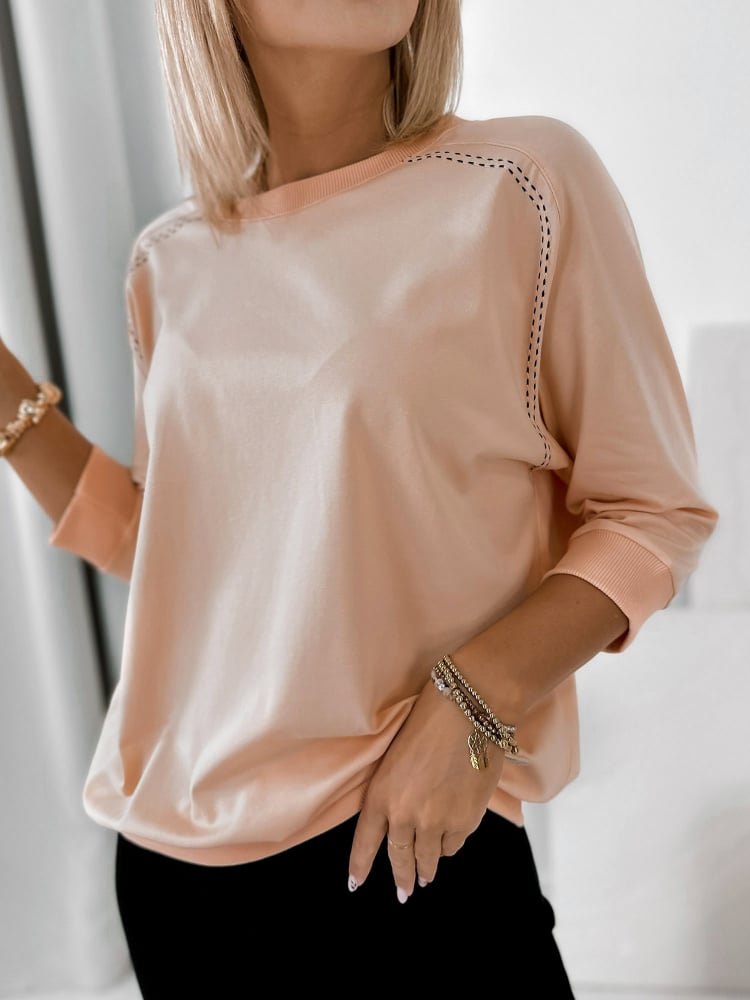 BLUZKA CONSTANCE BRZOSKWINIOWA