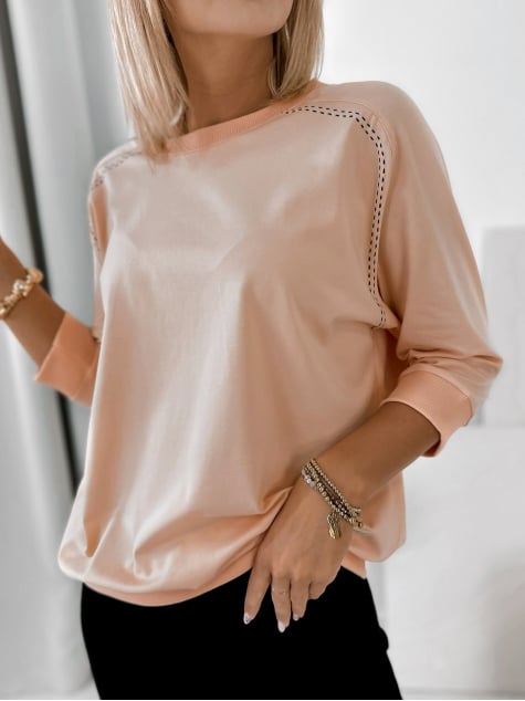 BLUZKA CONSTANCE BRZOSKWINIOWA