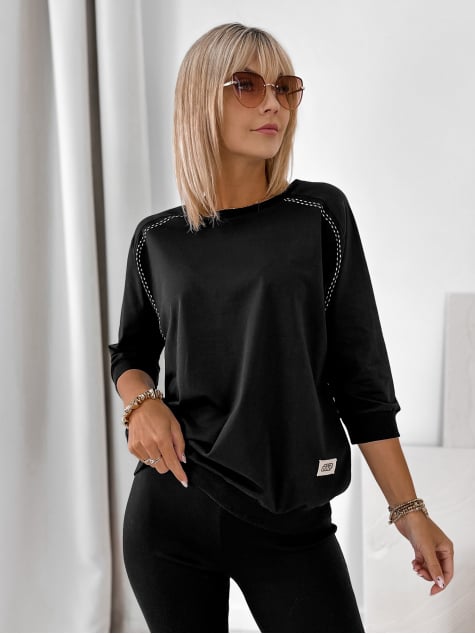 BLUZKA CONSTANCE CZARNA