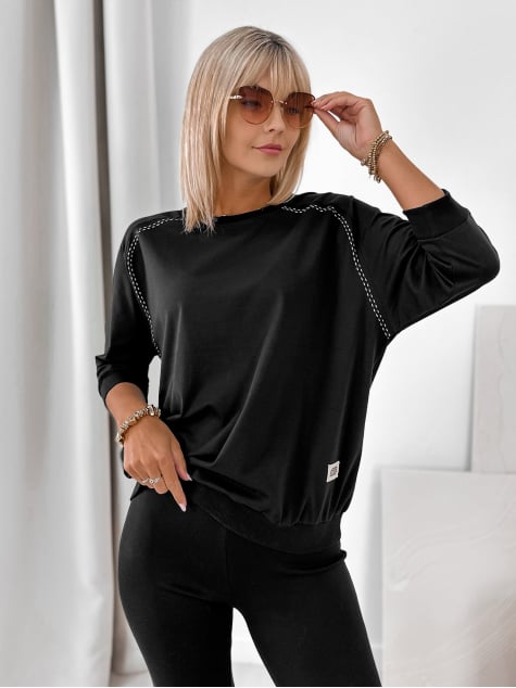 BLUZKA CONSTANCE CZARNA