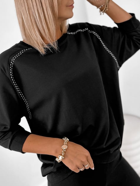BLUZKA CONSTANCE CZARNA