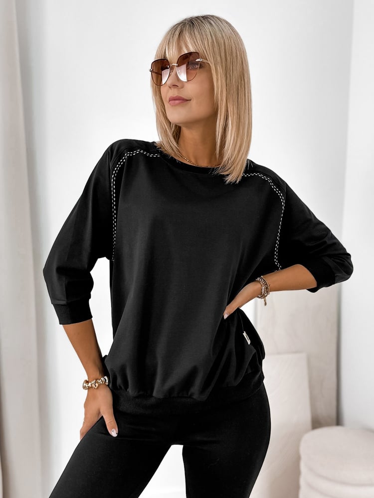 BLUZKA CONSTANCE CZARNA