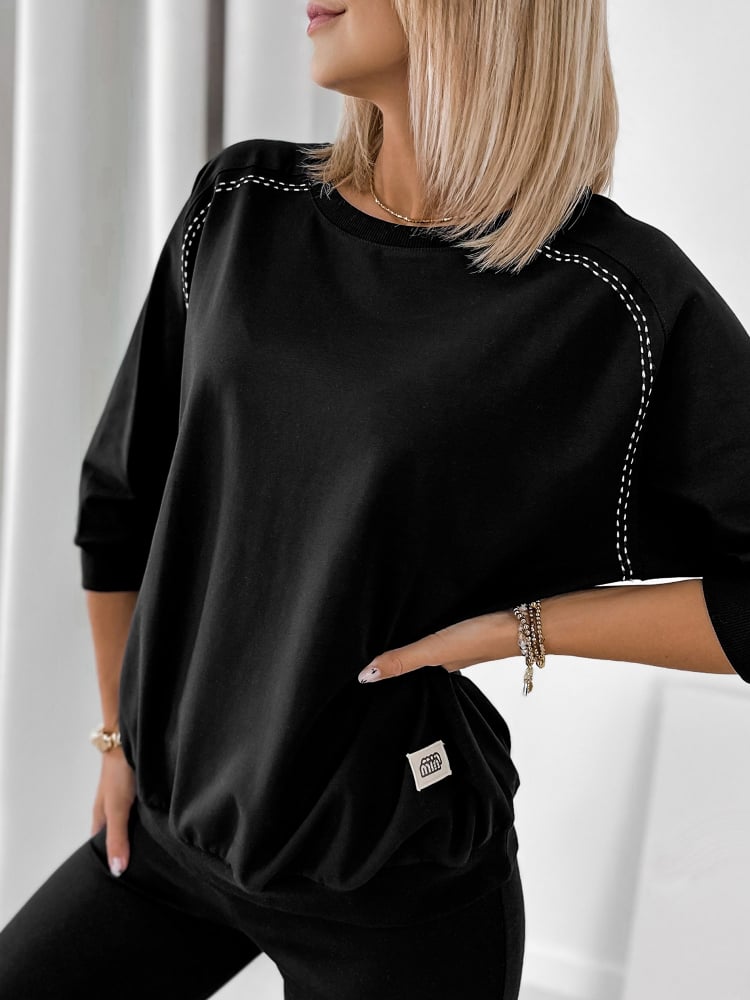 BLUZKA CONSTANCE CZARNA