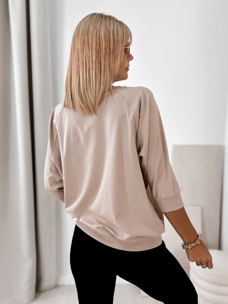 BLUZKA CONSTANCE BEŻOWA