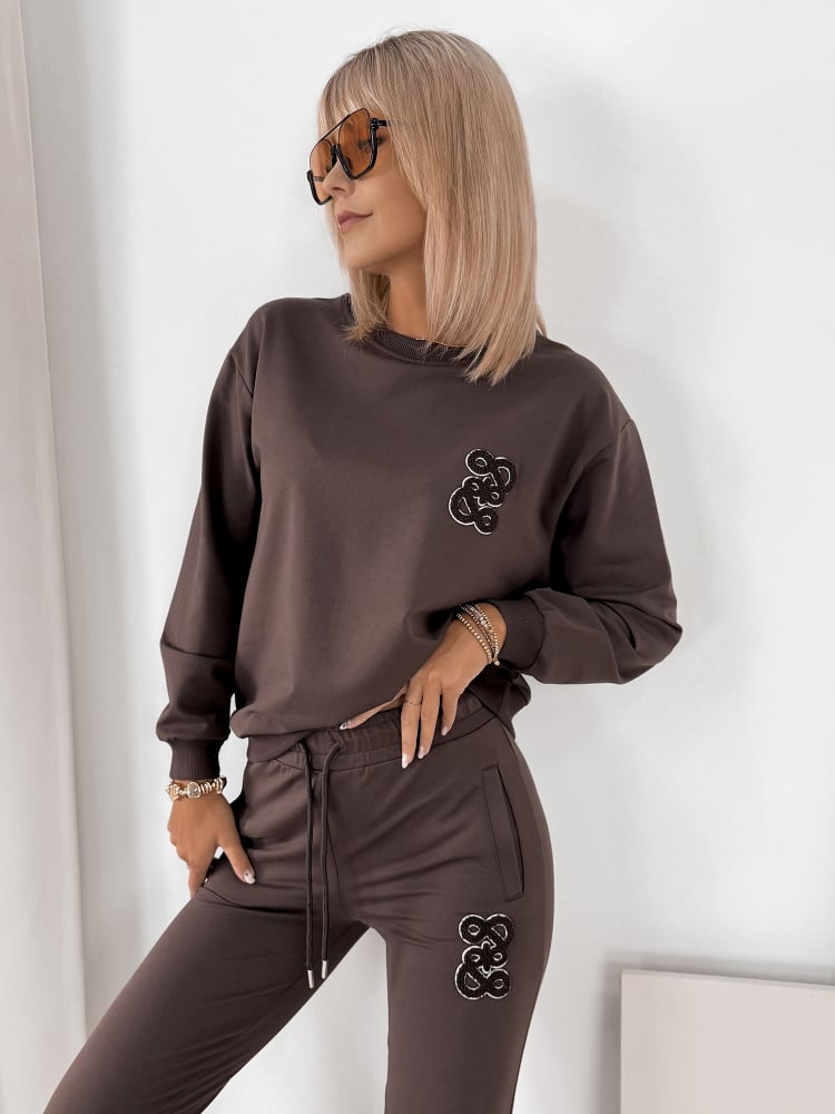 KOMPLET DRESOWY PICARD BRĄZOWY