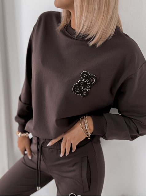 KOMPLET DRESOWY PICARD BRĄZOWY