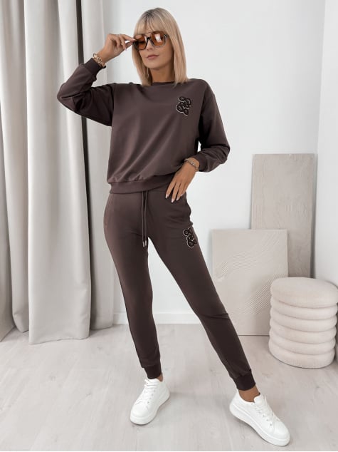 KOMPLET DRESOWY PICARD BRĄZOWY