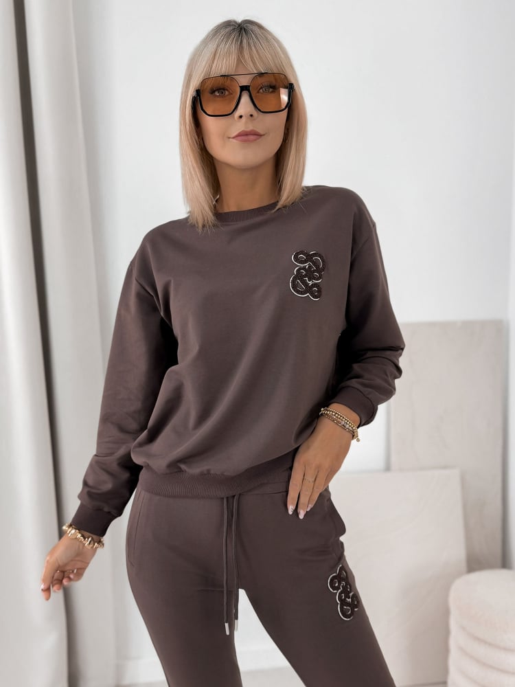 KOMPLET DRESOWY PICARD BRĄZOWY