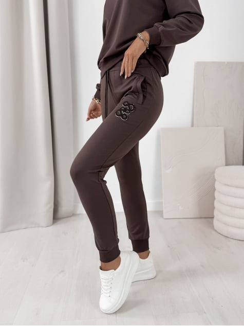 KOMPLET DRESOWY PICARD BRĄZOWY