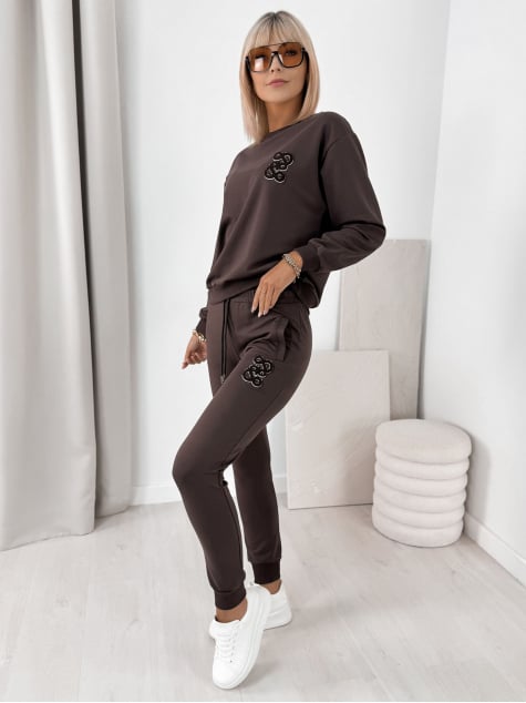 KOMPLET DRESOWY PICARD BRĄZOWY