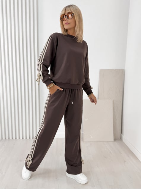 KOMPLET DRESOWY RIKER BRĄZOWY