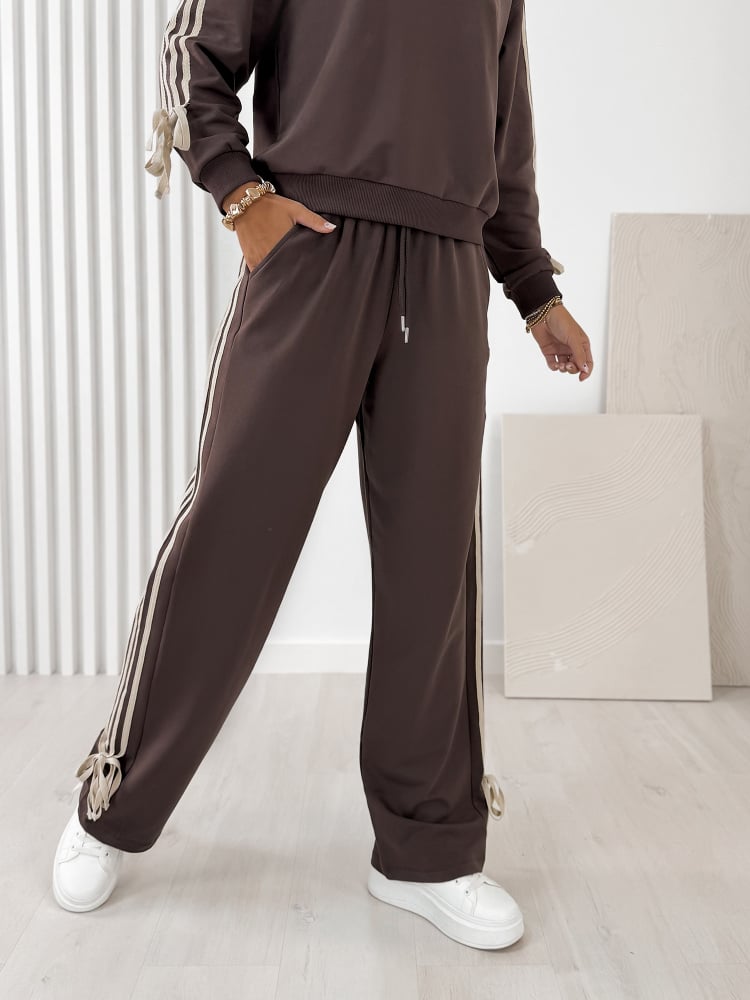 KOMPLET DRESOWY RIKER BRĄZOWY