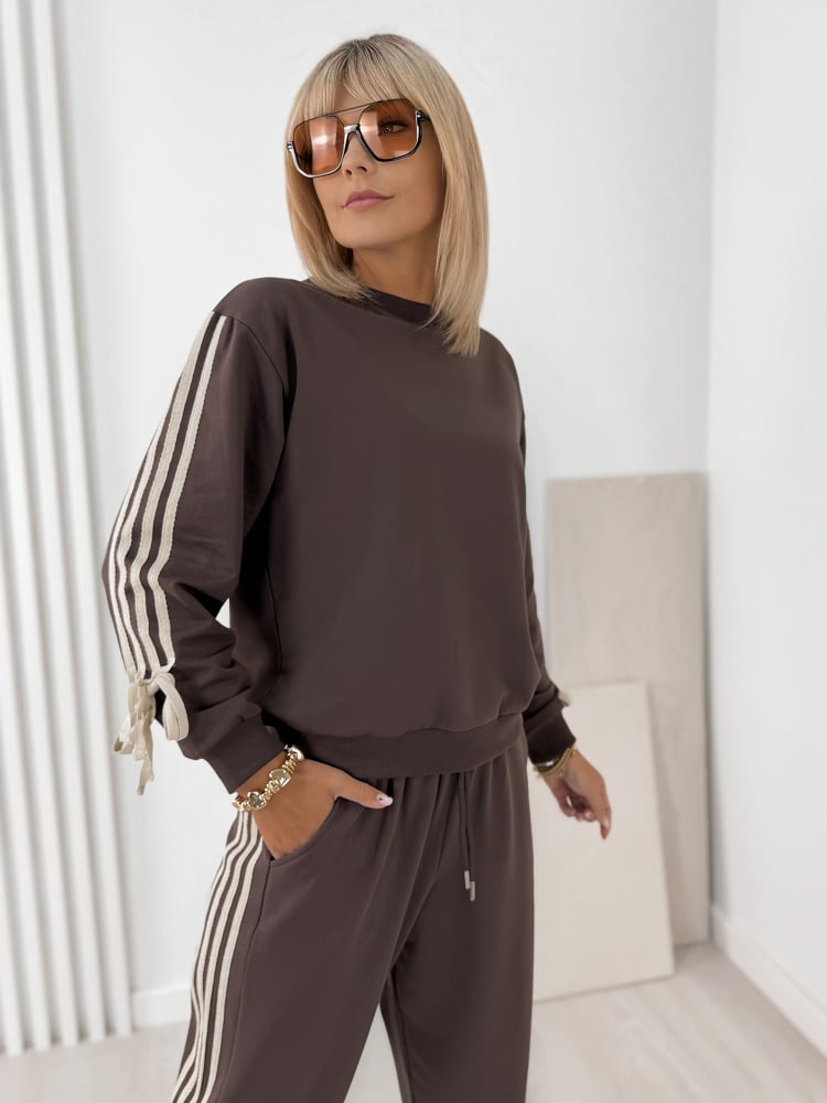 KOMPLET DRESOWY RIKER BRĄZOWY