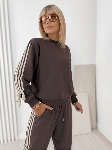 KOMPLET DRESOWY RIKER BRĄZOWY