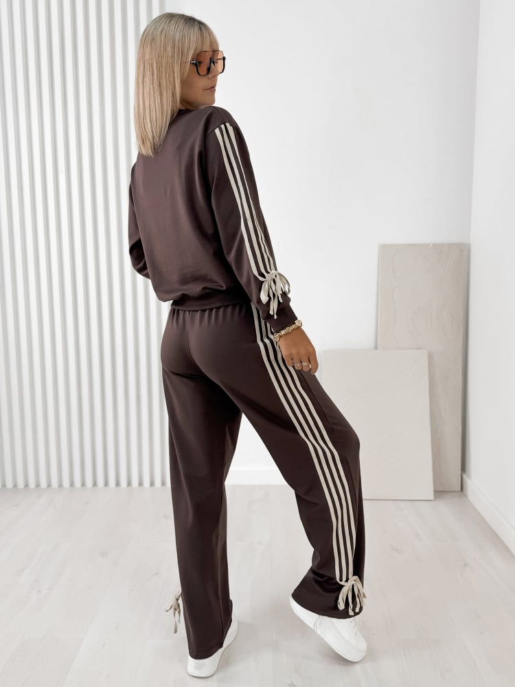 KOMPLET DRESOWY RIKER BRĄZOWY