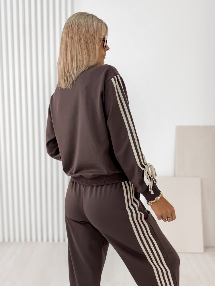 KOMPLET DRESOWY RIKER BRĄZOWY