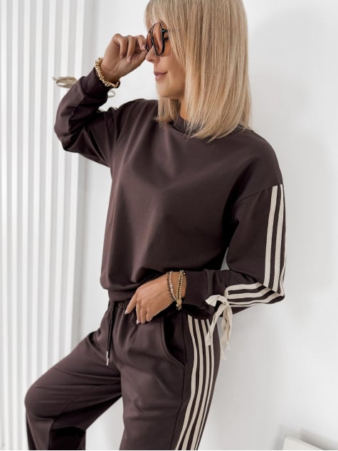 KOMPLET DRESOWY RIKER BRĄZOWY