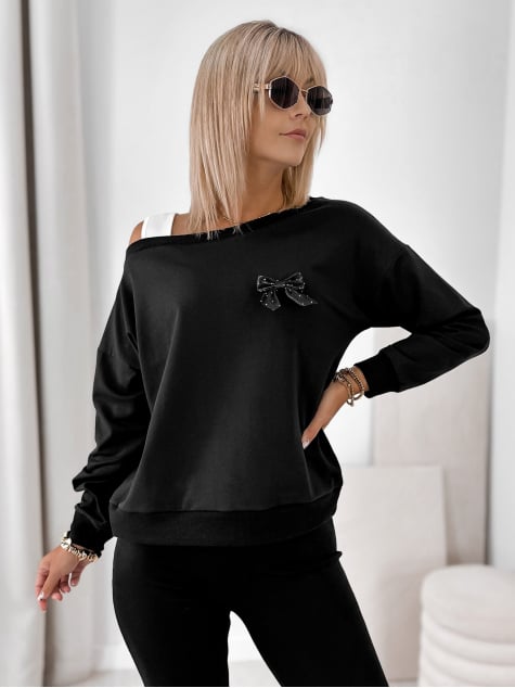 BLUZA BRONTE CZARNA