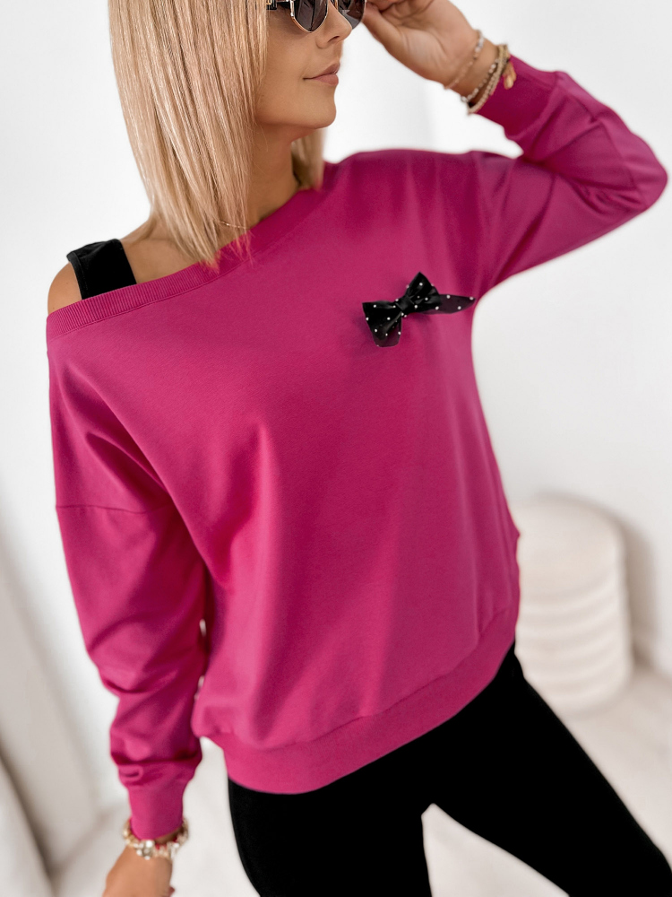 BLUZA BRONTE RÓŻOWA