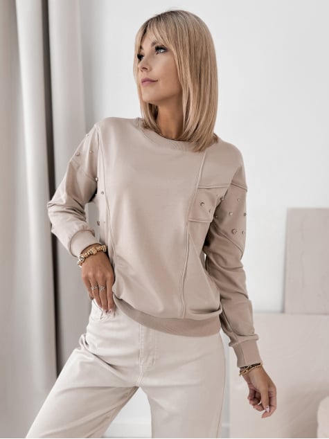 BLUZA NEUVI BEŻOWA