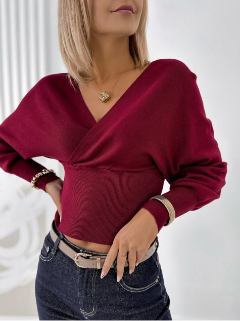 SWETER PEMBERLEY BORDOWY