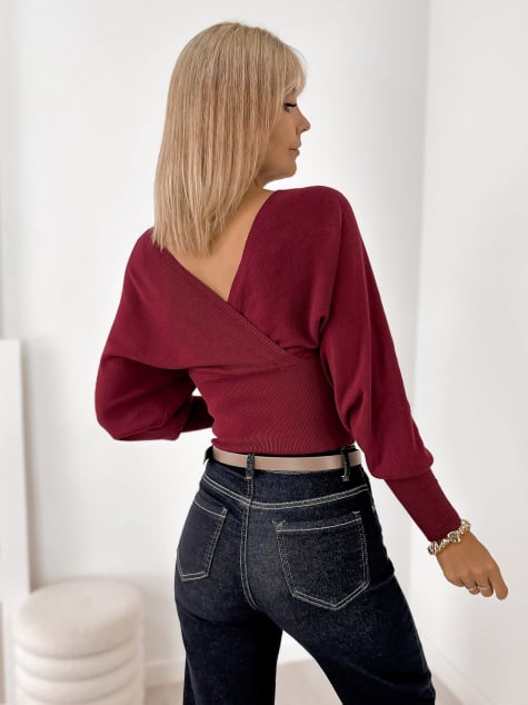 SWETER PEMBERLEY BORDOWY