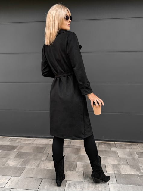 PŁASZCZ AKRAM CZARNY