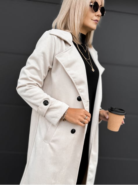 PŁASZCZ AKRAM BEŻOWY