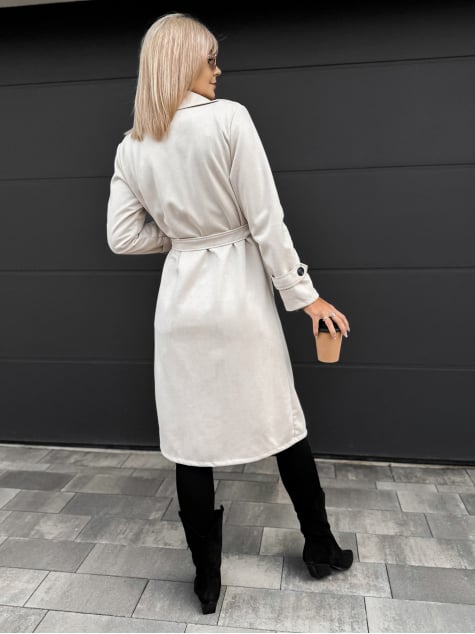 PŁASZCZ AKRAM BEŻOWY