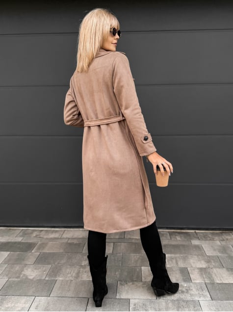 PŁASZCZ AKRAM KARMELOWY
