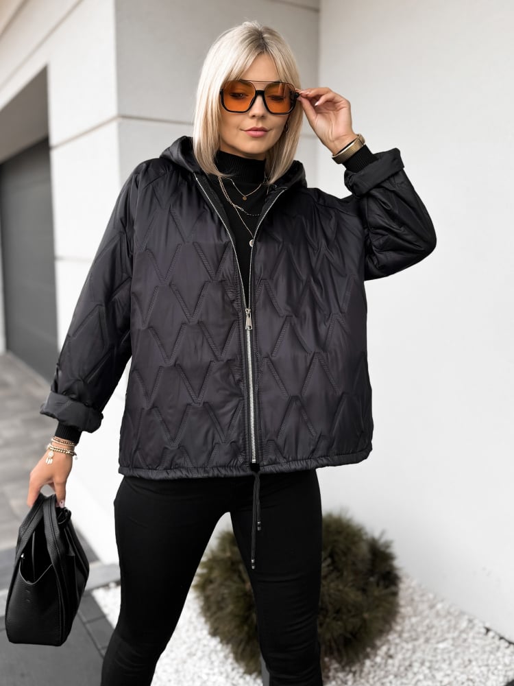 KURTKA ELINOR CZARNA