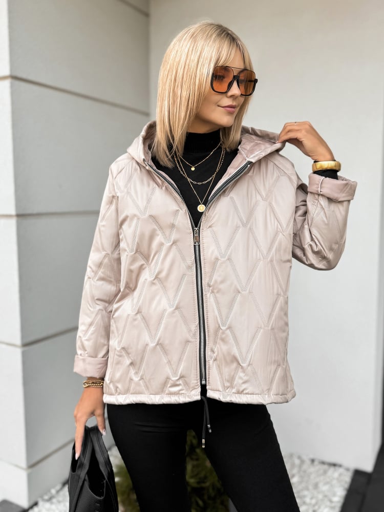 KURTKA ELINOR BEŻOWA