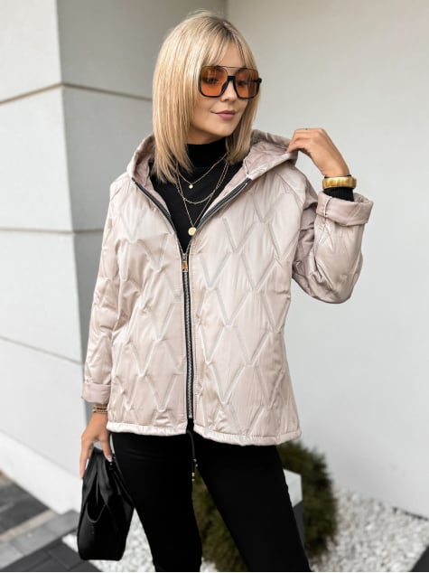 KURTKA ELINOR BEŻOWA