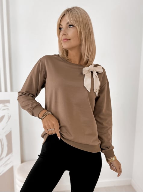 BLUZA MOONLIGHT BRĄZOWA