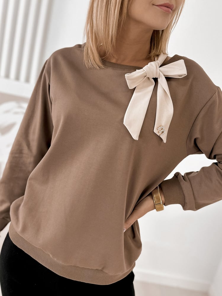 BLUZA MOONLIGHT BRĄZOWA