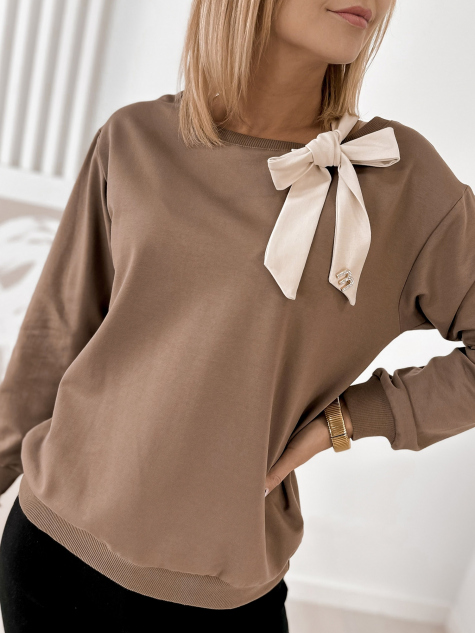 BLUZA MOONLIGHT BRĄZOWA