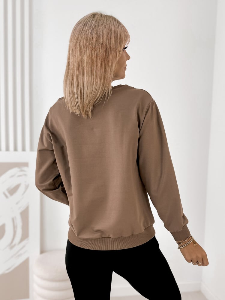 BLUZA MOONLIGHT BRĄZOWA