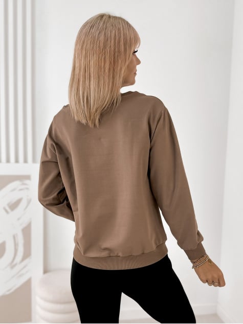 BLUZA MOONLIGHT BRĄZOWA