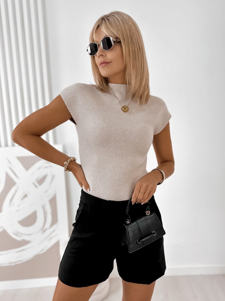 SWETER DARCY BEŻOWY