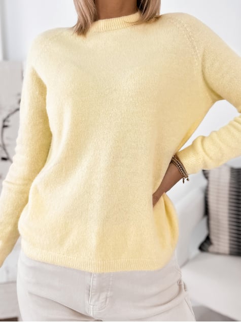 SWETER HARTFIELD ŻÓŁTY