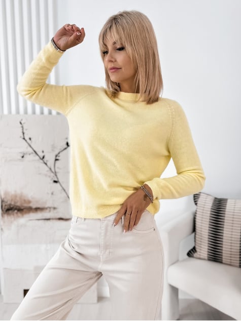 SWETER HARTFIELD ŻÓŁTY