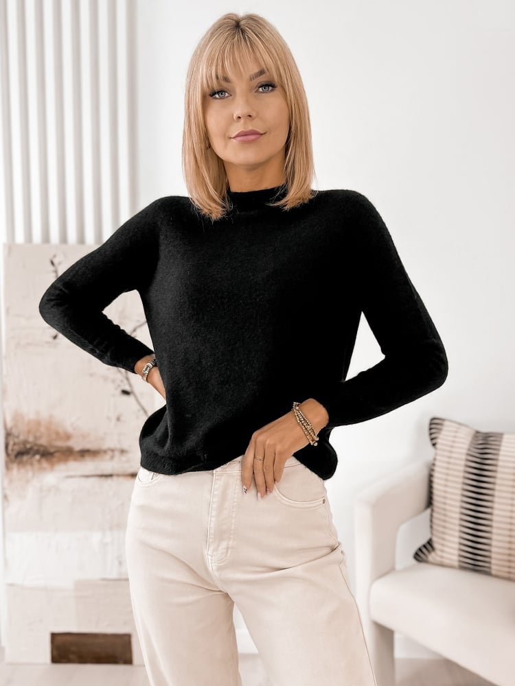 SWETER HARTFIELD CZARNY