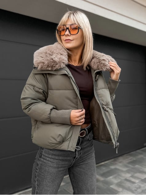 KURTKA AURORA KHAKI